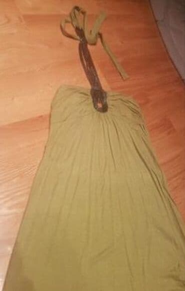 srebrna ogrlica sa krsticem: M (EU 38), color - Green, Oversize, Without sleeves — 5
