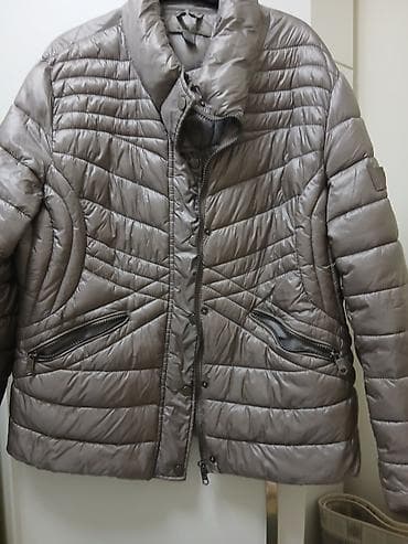 Ženska prošivena jakna – siva/taupe nijansa - Materijal: lagana