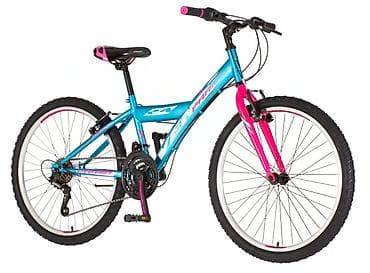 deciji zimski kombinezoni: Bicikl junior 24 Venssini Parma 24" 13" V‑brake, 18 brzina, 132–155 cm — 2