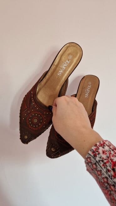 grubin papuce krzno: Fashion slippers, 38 — 5