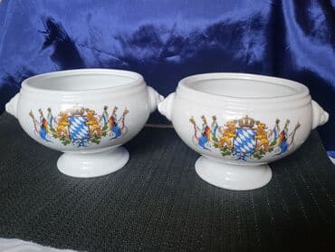 vece solje: Cinije vece univerzalne,nove,vintaz pun porcelan. Cinija komada 2 u — 4
