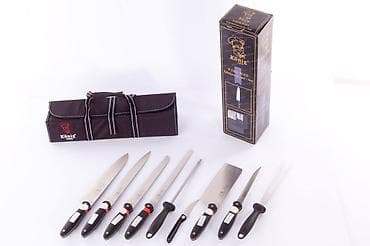 König profesionalni kuhinjski set – 9 delova Komplet sadrži: - 4