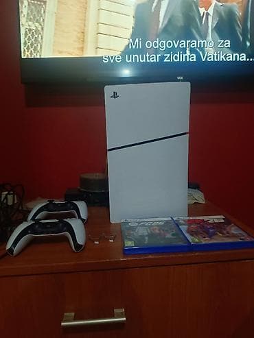 jbl d92: Prodajem sony 5 slim dualsense white 1TB +2 dualsense originalna — 2