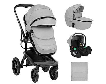 KIKKA BOO Kolica IRENE premium 3u1 set sa I-Size autosedištem i tvrdom