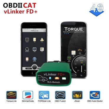 merac pritiska u gumama: Vgate vLinker FD+ ELM327 V2.2 Forscan za Ford i Mazdu, Bluetooth 4.0 — 2