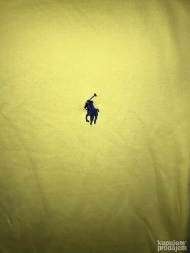 intimissimi majice: Original Ralph Lauren majica M 100% cotton Zuta boja sa crvenim znakom — 6