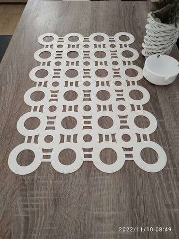 pesak za cvece: Doilies, color - White — 5