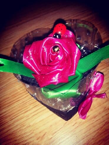 ukrasi od stiropora za novu godinu: Bоја - Roze, Novo — 1