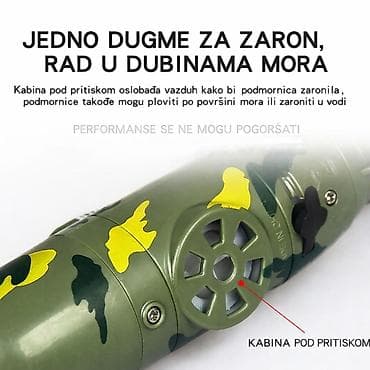 Autosedišta: Nova RC podmornica. Ima punjivu bateriju koja se puni preko USB kabla — 6