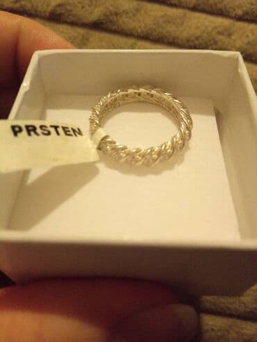 srebrna ogrlica sa krsticem: Women's ring, Material: Silver — 3