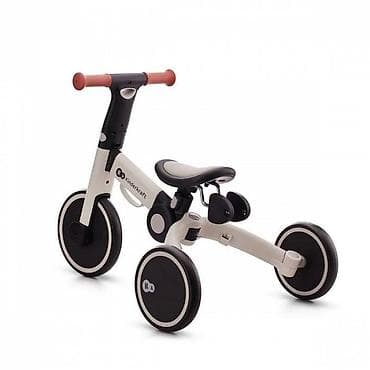 Dečiji bicikli: KINDERKRAFT TRICIKL 3U1 4TRIKE – SILVER GREY Tricikl 4Trike je 3-u-1 — 3