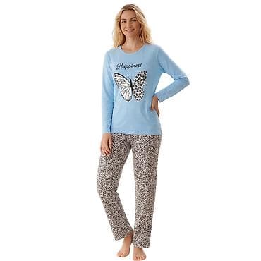 trikotaža komplet: S (EU 36), M, L, bоја - Svetloplava — 2