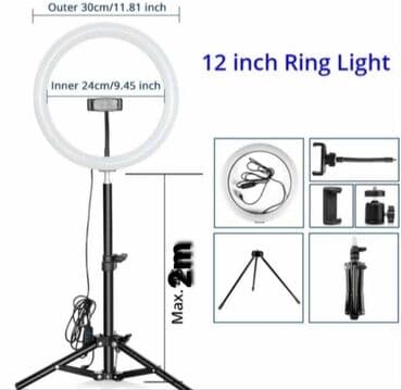 Osvetljenje: Ring light 12" led prsten svetlo novo novo led prsten  za — 2