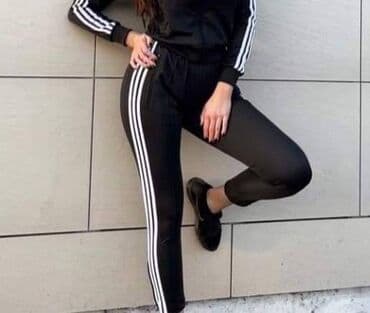 ženske pidžame c a: Trenerka ženski donji delovi Adidas Novo Mokra likra Veličine s m l — 6