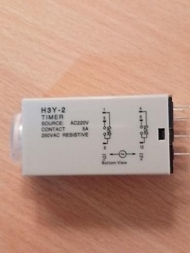 vufer za kucu: H3Y-2 vremenski relej (timer) OMRON - Tip: H3Y-2, mehaničko — 2