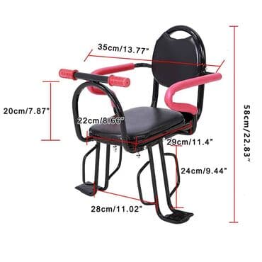 bicikle za malu decu: Dečije sedište za bicikl – zadnja montaža - Univerzalno sedište za — 3