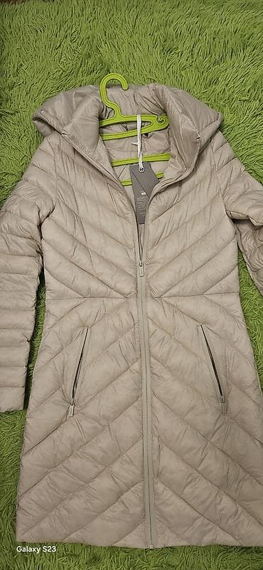 Ženska duga prošivena jakna s kapuljačom – MARX, veličina S - Boja