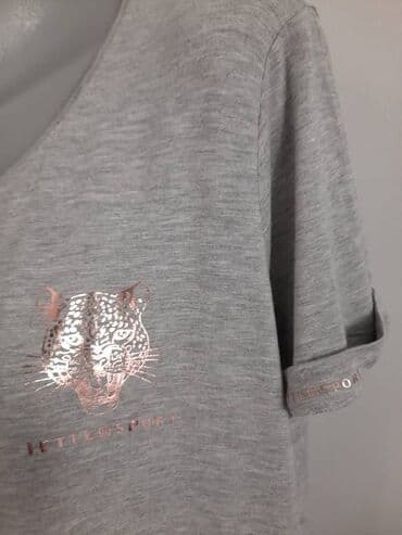 3XL, 5XL, Viskoza, Jednobojni, bоја - Siva — 3