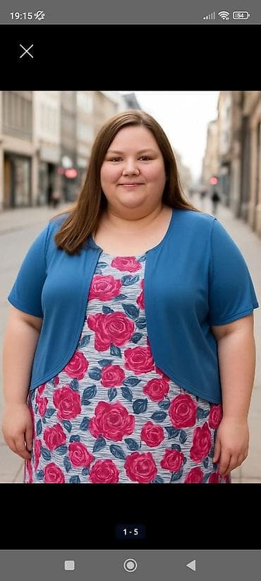 versace helanke: Ženska tunika sa kratkim rukavima i ugrađenim bolerom - Model: tunika — 2