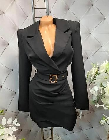 mona odeca: Elegantne ženske haljine – više modela - Model 1: Košulja-haljina sa — 6