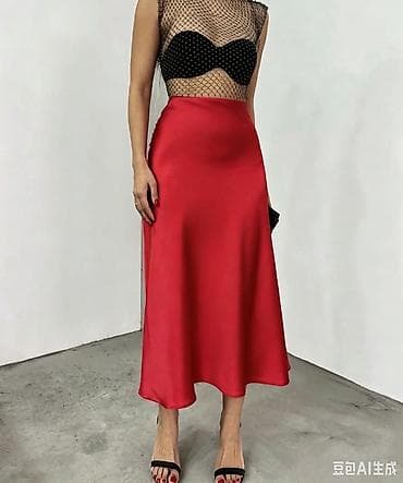 ranac beli: 06. Saten suknja 2.100 dinara H — 1