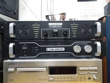 Zvučnici i stereo sistemi: Mc crypt pa-3000 i pa-5000 -mc crypt pa 3000=100e. -mc crypt pa — 2