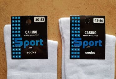 Men's Clothing: Čarape kvalitetne Vel; 43-46 i 40-43 Jedan paket 12 pari u jednoj boji — 5