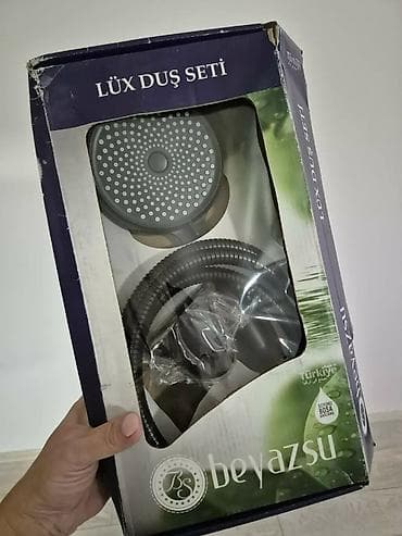 freza za trimer: Lux tuš set – Beyazsu (Made in Türkiye) Opis: - Kompletnan ručni tuš — 2