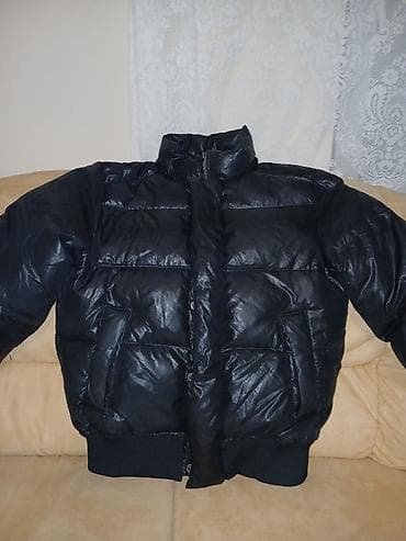 bata jakne: ZARA MAN zimska jakna, veličina L (EUR L / USA 40), crna. odgovara i — 2