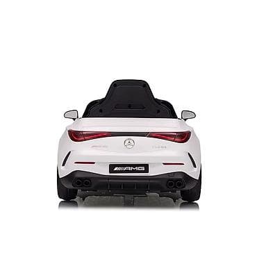 luksuzni donji ves: Mercedes‑Benz AMG CLE 53 – dečiji automobil na akumulator, beli Šifra — 5
