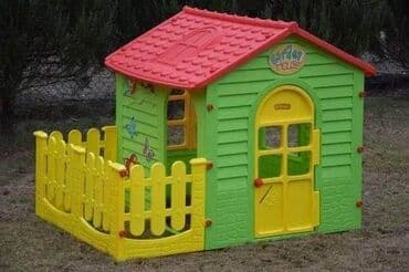 plastične kućice za decu: KUCICA SA OGRADOM GARDEN HOUSE 23000 dinara 🥰 Plasticna kucica je — 2