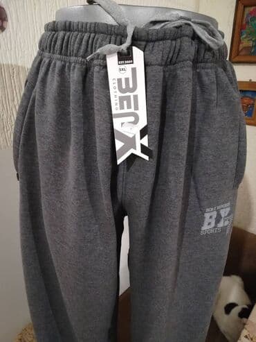 novopazarske trenerke: Nova muska trenerka donji deo BenX u velikoj velicini 4XL 5XL — 6