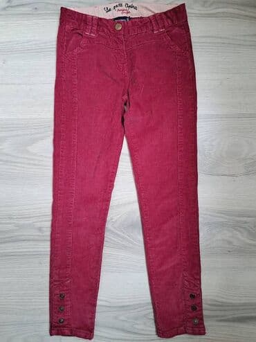 lepršave pantalone: 134-140, bоја - Bordo — 1