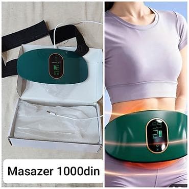 Kuhinjski aparati: Pojasni masažer sa grejanjem i digitalnim displejem - Višenamenski — 2