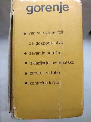 sanduci za drva: Gorenje aparat za varenje kesa tip SV 106,88 W,kao nov — 3