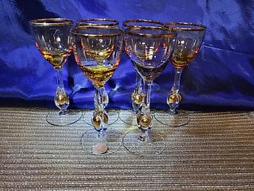 formula 1: Case kristal,Bohemija,rucni rad za zestoko pice 1950g+. Case — 6