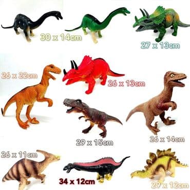 Cena 730 din Veliki Dinosaurusi od specijalne čvrste gume Svi znamo