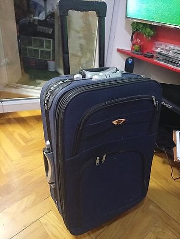 ručka za kofer: Troler kofer Xinnuo – veliki, tekstilni, na točkiće OKO . 55 40 25 — 1
