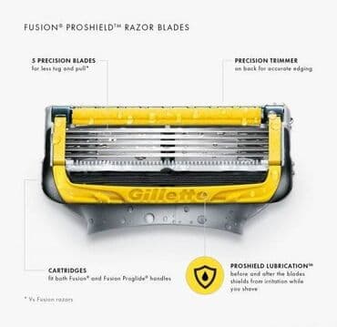 Skin care: Gillette Fusion Proshield Potpuno novo u originalnom pakovanju. Pasuje — 2