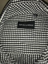 Kaputi i mantili: Original ARMANI kosulja L NOVA 100% cotton Ramena 47cm duzina 75cm — 2