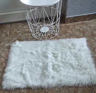 sukno stolnjaci novi sad: Tepih nov,80x50,beo — 1