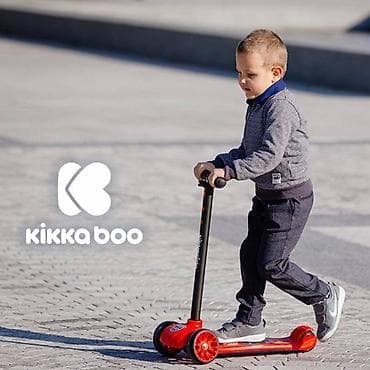 trotineti za decu od 2 godine: KIKKA BOO Makani BRONTE trotinet – crveni Šifra proizvoda: KKB1 - — 9
