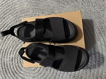 guess patike cena: UGG platform sandale – crne - Model: sportsko-modne sandale sa — 3