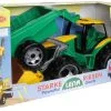trenerke na veliko: Lena Traktor sa kašikom i prikolicom 811403-60 Za sve male ljubitelje — 1