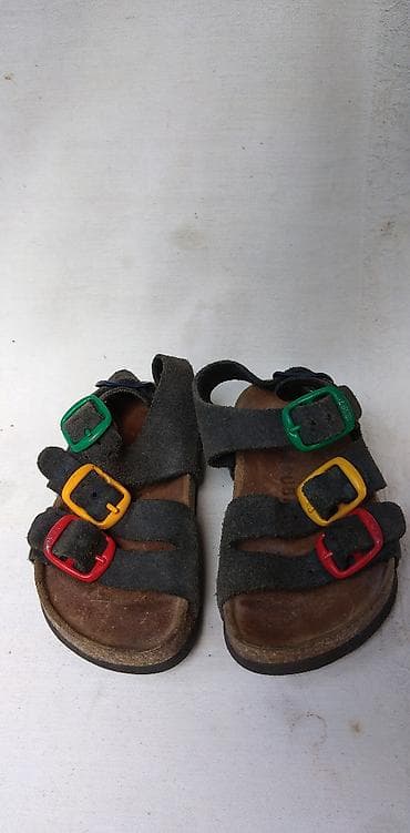 diskver duks: Decije sandale Grubin sve koza i pluta br.21,gaziste 14 cm. ocuvane — 3