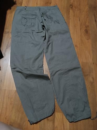 crno beli tech fleece: Ženske pantalone – više modela i veličina 1) Elegantne bele pantalone — 5
