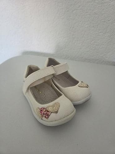 Dečije baletanke MARNI’S, bela/šljamp bež bojaobuvene par puta bebi