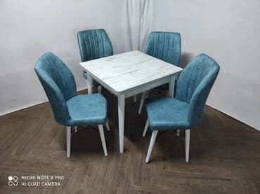 sto i stolica: CENA KOMPLETA 29000 din STOLICA Boja -Bordo Materijal-metalni ram — 3