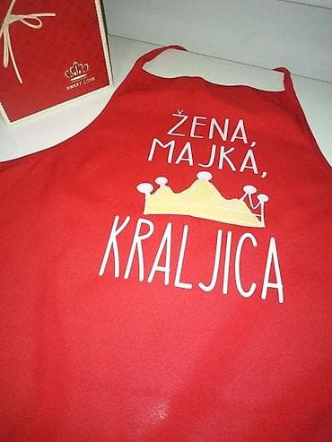 sinsay polica na tockice: Kecelje personalizovane sa štampom po zelji. Kecelje u živim bojama — 2