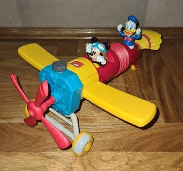 igracka macka koja prica: Originalni avion Mickey-ja Mouse-a iz serije Mickey Mouse Clubhouse,sa — 2